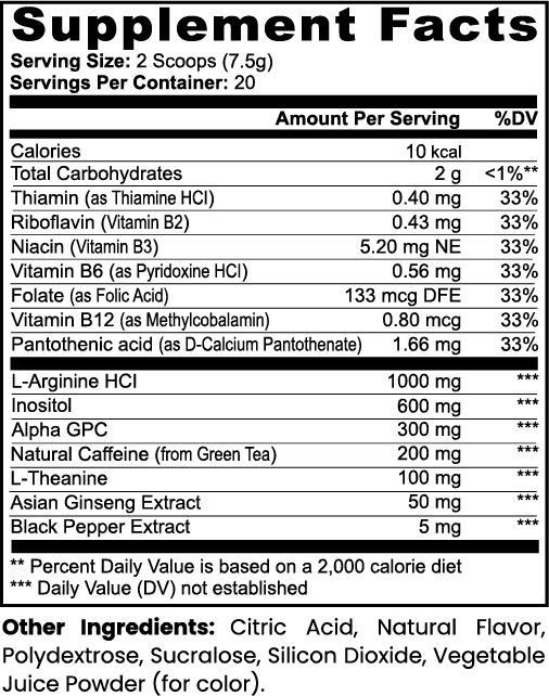 Elyraen Focus Powder
