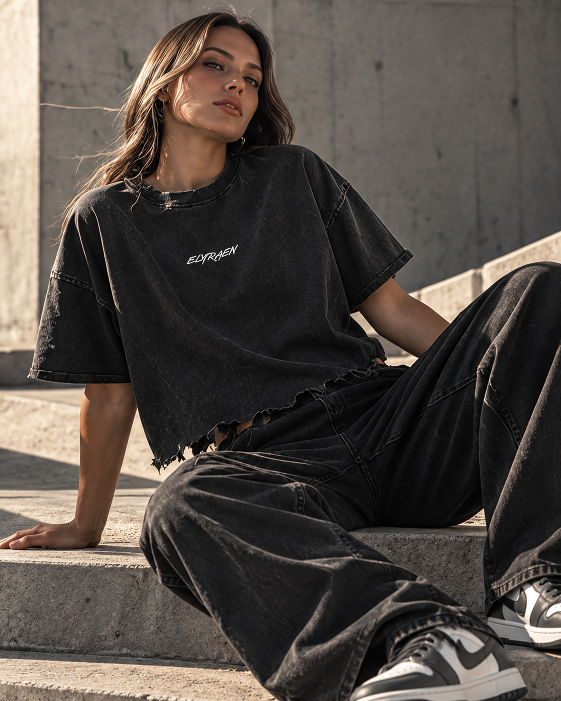 DISTRESSED HEAVYWEIGHT TEE